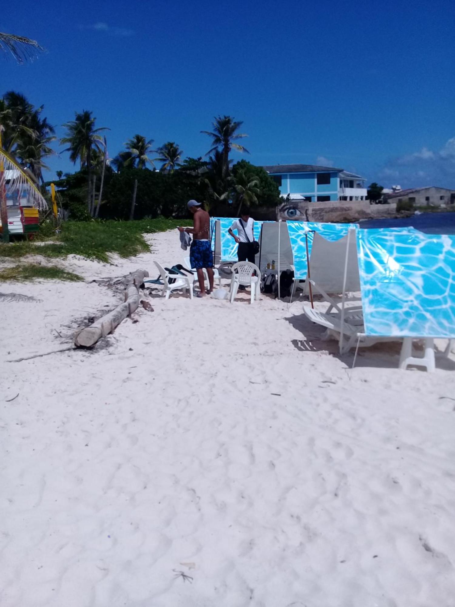 Victoria'S Gennie Bay Village Hostal San Andres  Ngoại thất bức ảnh