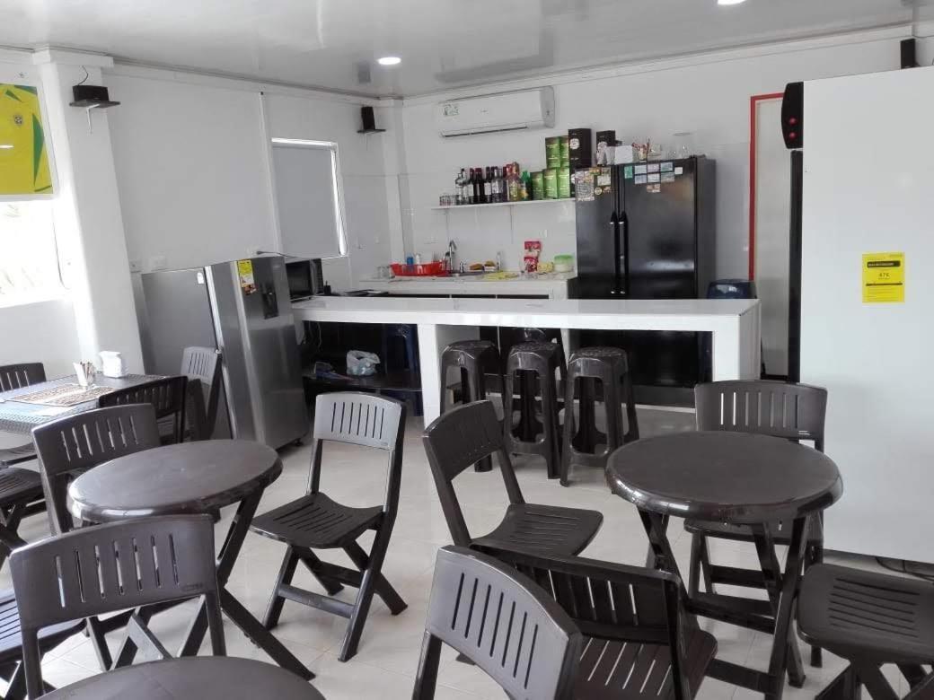 Victoria'S Gennie Bay Village Hostal San Andres  Ngoại thất bức ảnh
